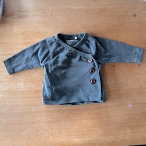 b organic wrap shirt size 1 month